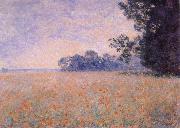 Claude Monet Oat and Poppy Field Spain oil painting artist